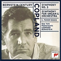 Copland Symphony No 3 Symphony For Organ And Orchestra Biggs Bernstein артикул 9450b.